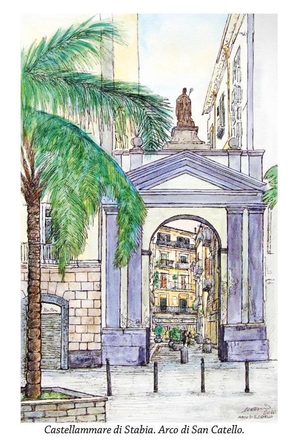 La Casa Di Nonna Cristina Villa Castellammare di Stabia Buitenkant foto